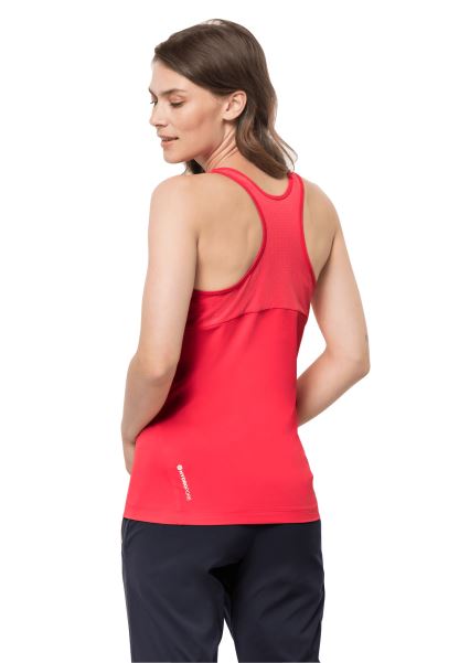 Jack Wolfskin Yeni Lale Kırmızısı Depoyu Daraltıyor W