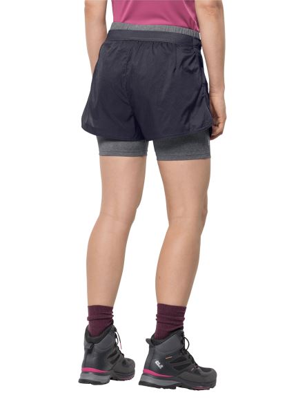 Tasman şort W Orijinal Grafit Jack Wolfskin