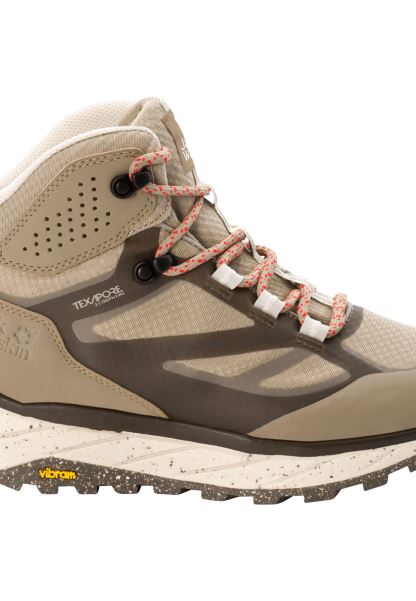 Jack Wolfskin Koleksiyonu Bej-açık Bej Terraventure Texapore Mid W