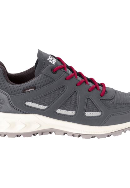 Jack Wolfskin Gri-kırmızı Ormanlık Alan 2 Texapore Düşük W Kökenli