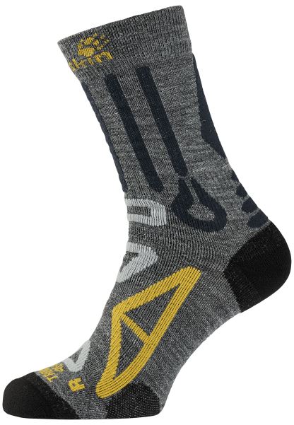 Jack Wolfskin Markalar Trekking Pro Klasik Kesim Koyu Gri