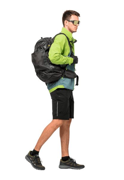 Tourer Eldiven Kısa Moda Black Jack Wolfskin