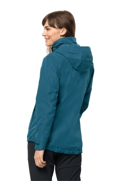 Origin Jack Wolfskin Geisshorn 3'ü 1 Arada Ceket W Mavi Mercan