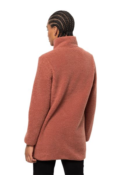 Origins Jack Wolfskin Sonbahar Kırmızı Yüksek Bukle Ceket W