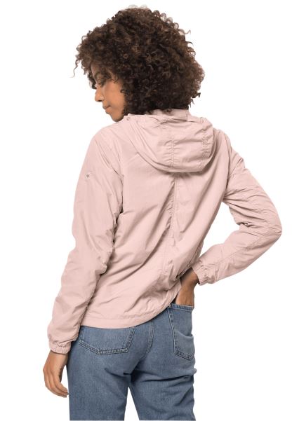 Hafif Ceket W Jack Wolfskin Hafif Allık Sıcak