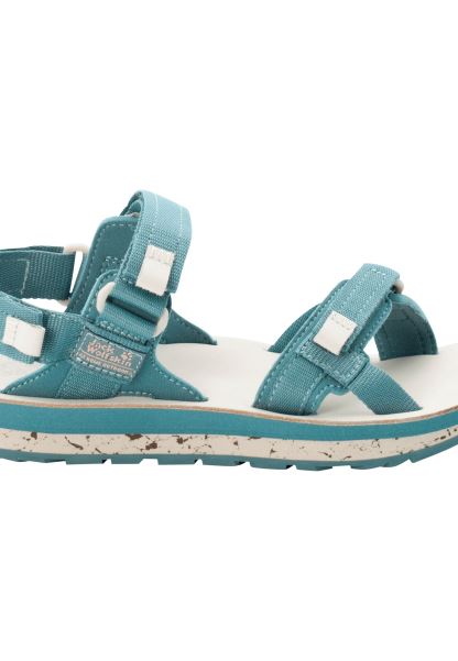 Markalar Outfresh Deluxe Sandalet W Jack Wolfskin Mavimsi Gri-gül