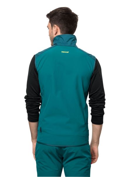 Jack Wolfskin Alpspitze Yelek M Moda Mavi Mercan