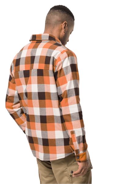 En Iyi Felsenweg Ins Gömlek M Turuncu Güz çekleri Jack Wolfskin