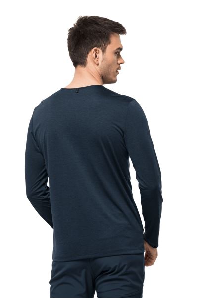 Gece Mavisi Koleksiyonu Jack Wolfskin Pack & Go L/s M