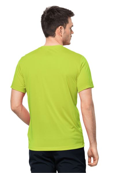 Orijinal Jack Wolfskin Lime Yürüyüş S/s Grafik T M