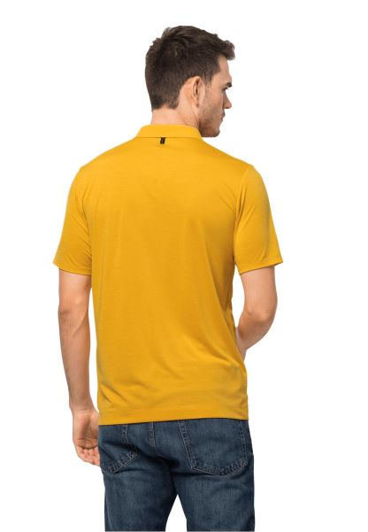 En Iyi Paketle Ve Git Polo M Jack Wolfskin Iri Yarı Sarı Xt
