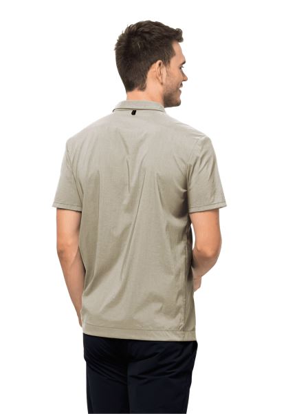 Sıcak Tozlu Gri Jack Wolfskin Pack & Go Gömlek M