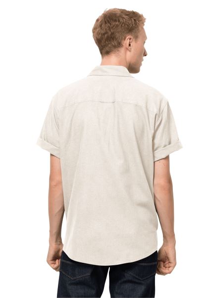Moda Pamuk Beyaz Doğa Yaz Gömlek M Jack Wolfskin