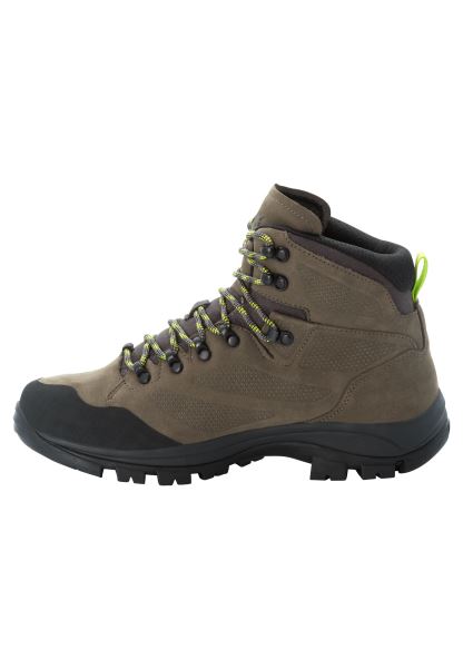 Isyan Texapore Mid M Jack Wolfskin En Iyi Haki-fantom