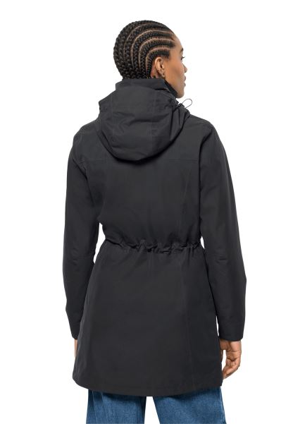 Jack Wolfskin Moda Ottawa Ceket Siyah