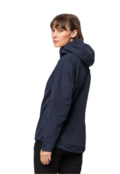 Gece Mavisi Besler 2l Ceket W En Iyi Jack Wolfskin