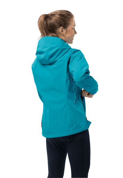 En Yüksek Tepe Ceketi W En Iyi Koyu Camgöbeği Jack Wolfskin