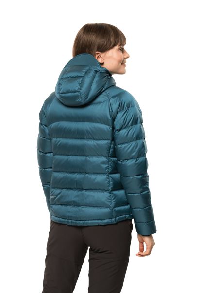 Koleksiyonlar Mavi Mercan Nebelhorn Aşağı Kapüşonlu W Jack Wolfskin