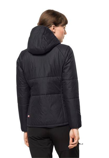 Jack Wolfskin Bergland Ins Kapüşonlu W Siyah Koleksiyonları