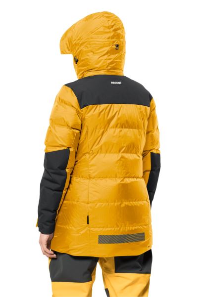 1995 Serisi Aşçı Ceketi W Jack Wolfskin Iri Yarı Sarı Xt Marka