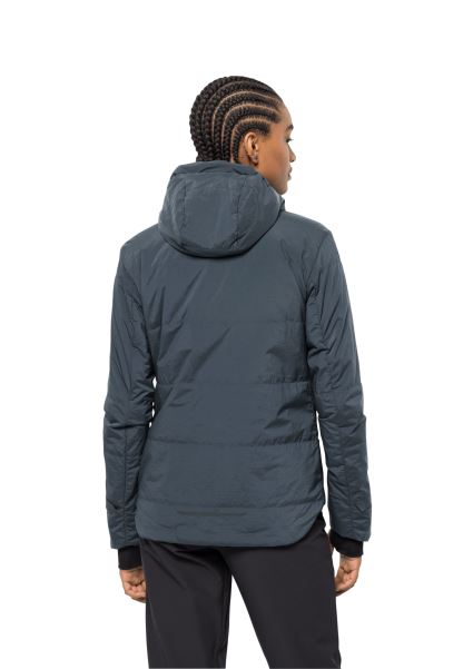 Kayrak Mavisi Sıcak Jack Wolfskin W Bisiklet Işe Gidip Gelmek Ins Ceket