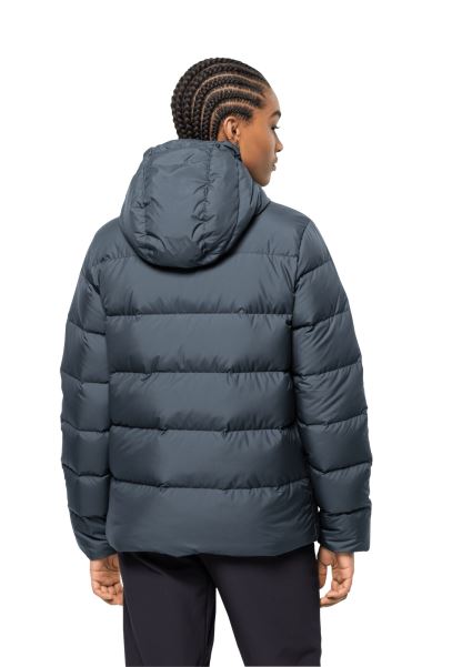 Frozen Saray Ceketi En İyi Jack Wolfskin Kayrak Mavisi