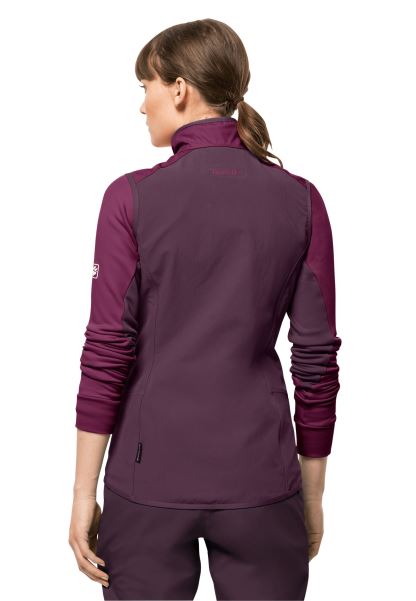 Markalar Alpspitze Yelek W Wild Berry Jack Wolfskin