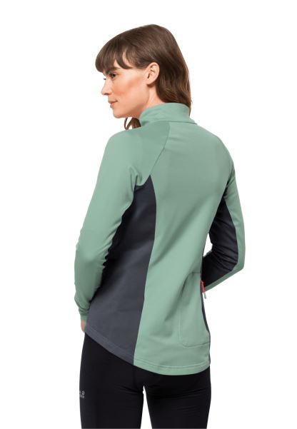 Morobbia Fz W Moda Granit Yeşil Jack Wolfskin