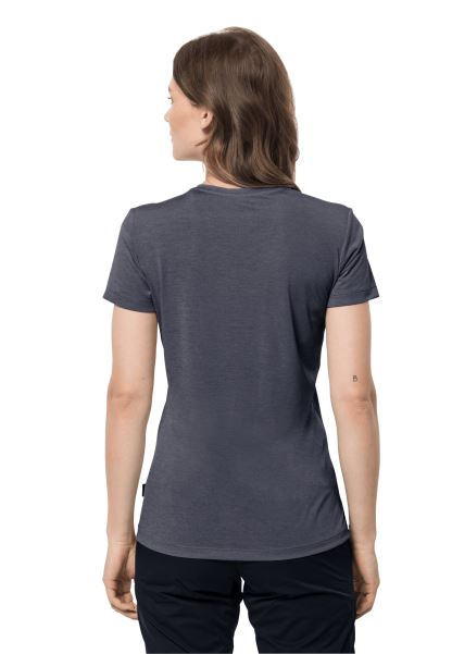 Crosstrail Grafik T W Orijinal Grafit Jack Wolfskin