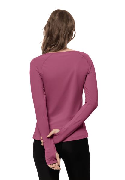 Jack Wolfskin Yeni Tasman L/s W Menekşe Kuvars