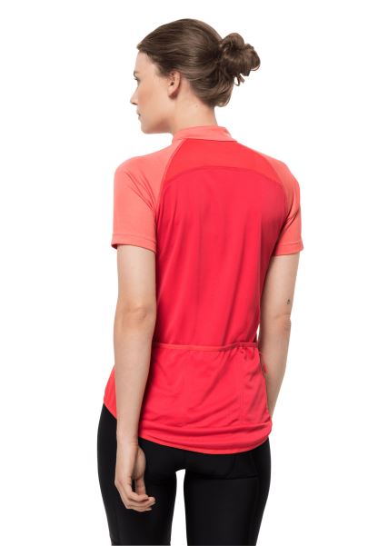 Origin Tulip Red Tourer Fullzip T W Jack Wolfskin