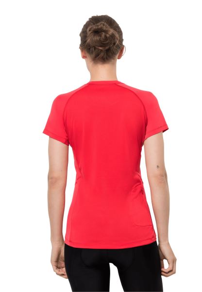 Brand Tulip Red Tourer Vent T W Jack Wolfskin