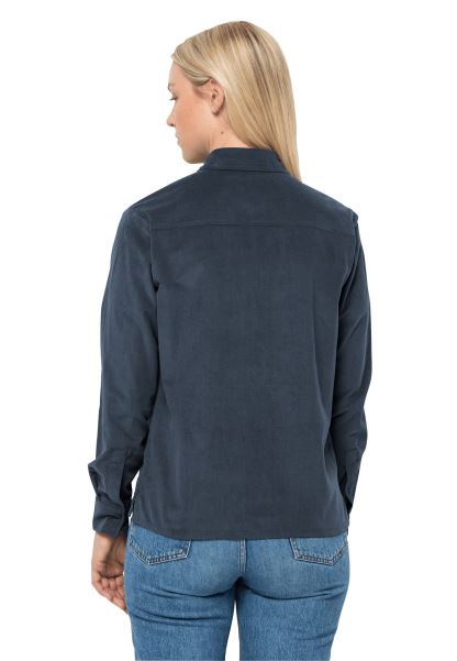 Jack Wolfskin Doğa Gömlek W Markalar Kayrak Mavisi