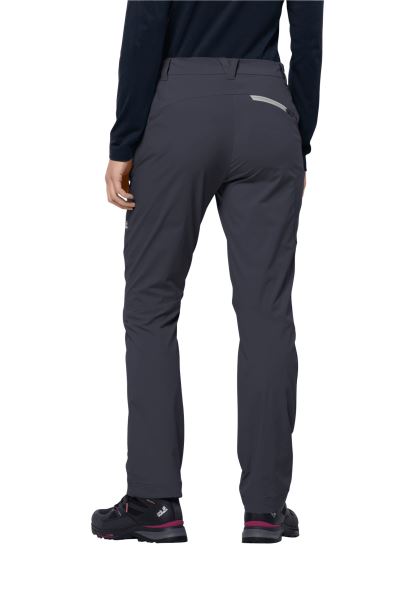 Kara Pantolon W Grafit Markalar Jack Wolfskin