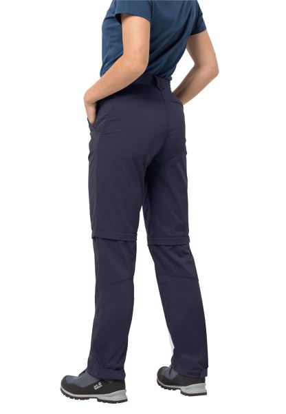 Jack Wolfskin Koleksiyonu Grafit Aktif ışık Fermuarlı Kadın