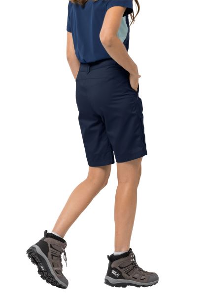 Jack Wolfskin Gece Mavisi Moda Aktive Parça şort Kadın