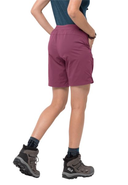 Menekşe Kuvars Jack Wolfskin Markalar Tepe Iz şort W