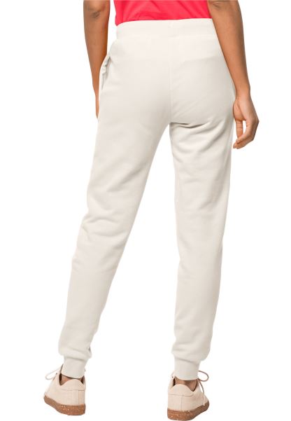 Esansiyel Eşofman Altı W Pamuklu Beyaz Jack Wolfskin Origins