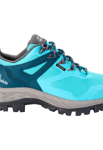 Jack Wolfskin Turkuaz-mercan Isyanı Kılavuzu Texapore Low W Orijinleri