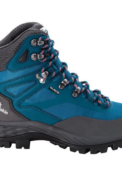 Jack Wolfskin Marka Isyan Rehberi Texapore Orta W Turkuaz-mercan