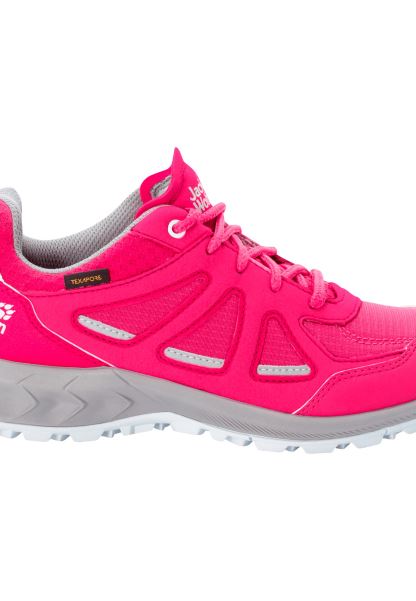 Kırmızı-açık Gri Ormanlık 2 Texapore Low W Origin Jack Wolfskin