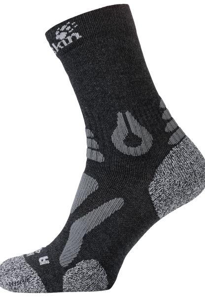 Moda Jack Wolfskin Yürüyüş Pro Klasik Kesim Koyu Gri