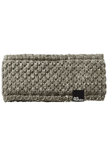 Marka Tozlu Zeytin Jack Wolfskin Highloft örgü Kafa Bandı Kadın