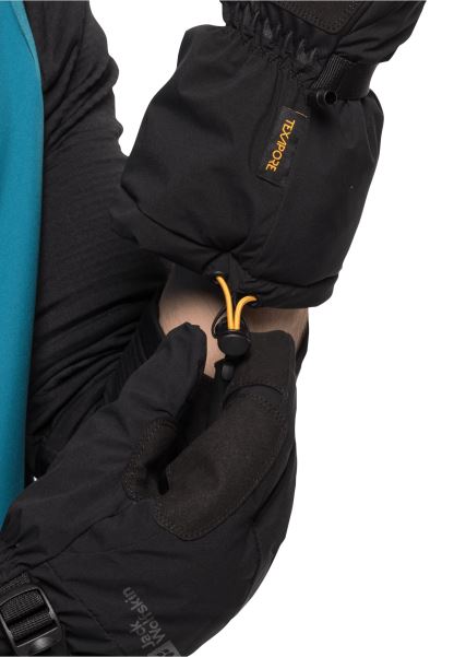 Jack Wolfskin Siyah Texapore Büyük Beyaz Eldiven Markası