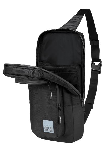 Moda Ultra Siyah Lyon çapraz Jack Wolfskin