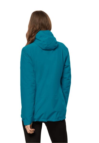 Origin Moonrise 3'ü 1 Arada Ceket W Jack Wolfskin Tatlı Su Mavisi