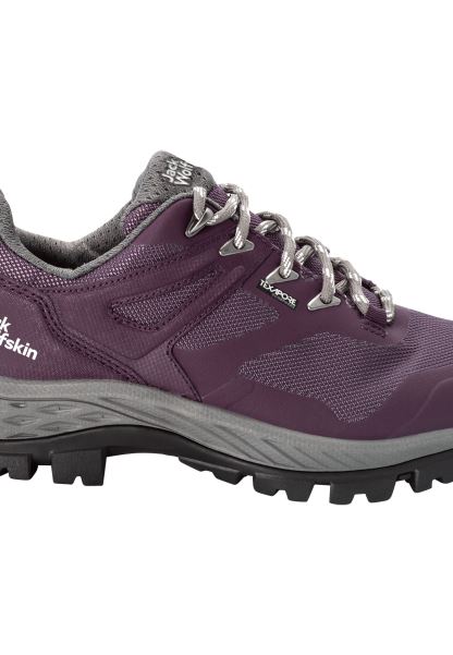 Isyan Rehberi Texapore Low W Mor-gri Kökenli Jack Wolfskin