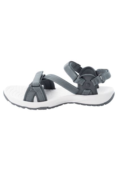 Lakewood Ride Sandal W Jack Wolfskin Origin Mavimsi Gri-gül