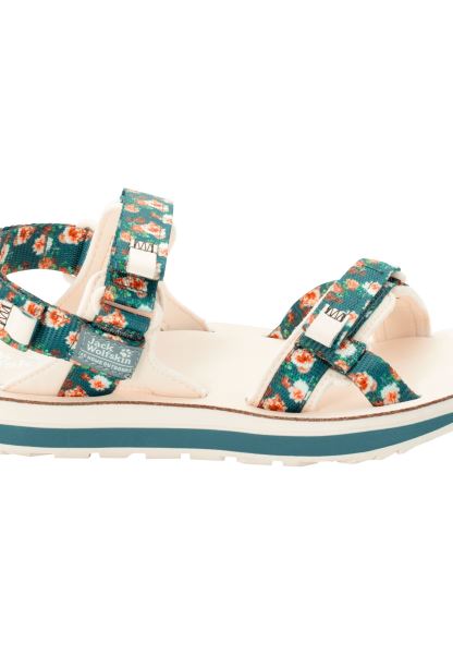 Origin Jack Wolfskin Outfresh Deluxe Sandalet, Baştan Aşağı Teal Grey