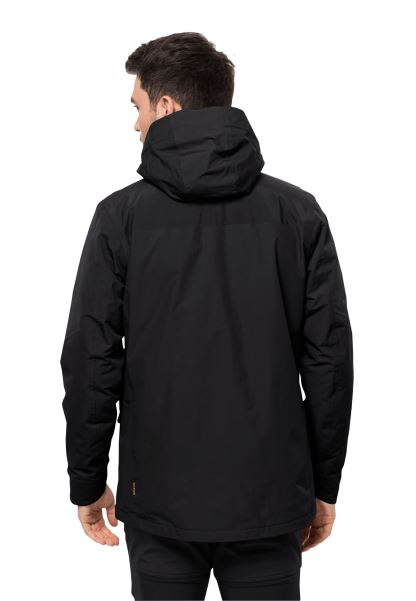 Siyah En Iyi Jack Wolfskin Romberg 3'ü 1 Arada Ceket M